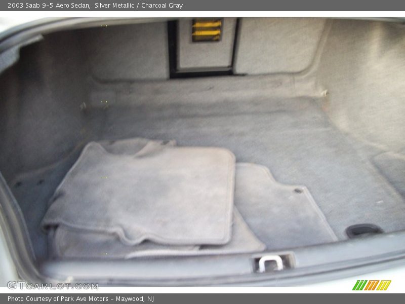 Silver Metallic / Charcoal Gray 2003 Saab 9-5 Aero Sedan
