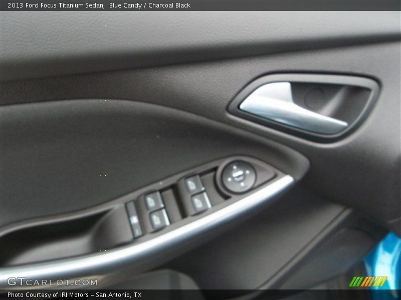 Blue Candy / Charcoal Black 2013 Ford Focus Titanium Sedan