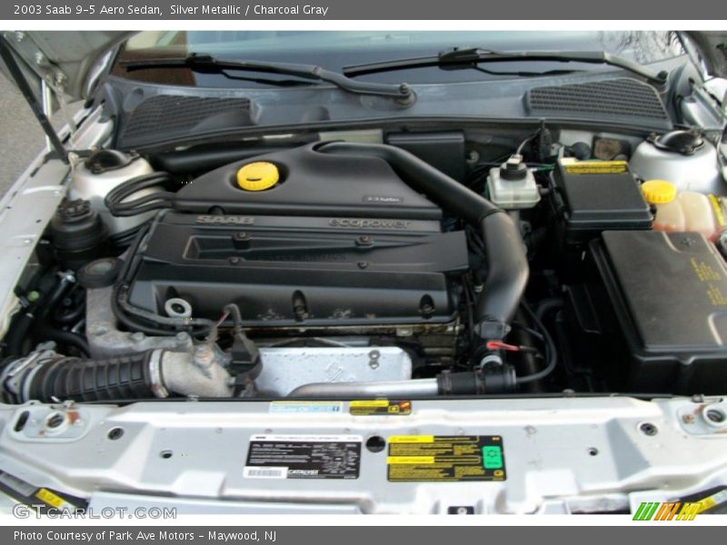  2003 9-5 Aero Sedan Engine - 2.3 Liter Turbocharged DOHC 16-Valve 4 Cylinder