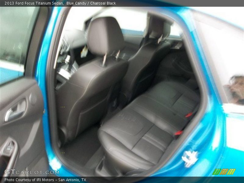 Blue Candy / Charcoal Black 2013 Ford Focus Titanium Sedan