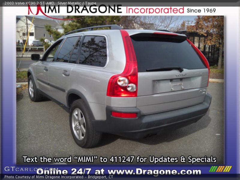 Silver Metallic / Taupe 2003 Volvo XC90 2.5T AWD