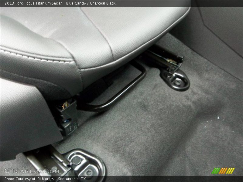Blue Candy / Charcoal Black 2013 Ford Focus Titanium Sedan