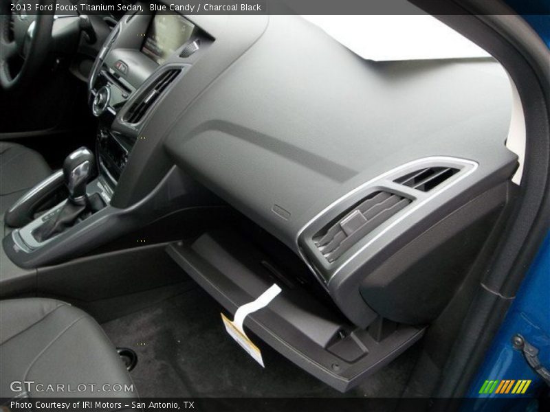Dashboard of 2013 Focus Titanium Sedan
