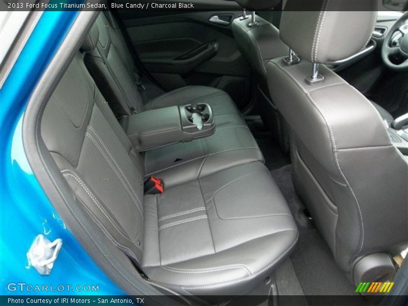 Rear Seat of 2013 Focus Titanium Sedan