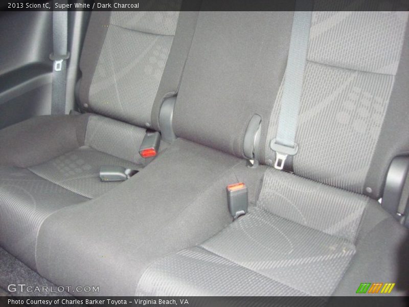 Super White / Dark Charcoal 2013 Scion tC