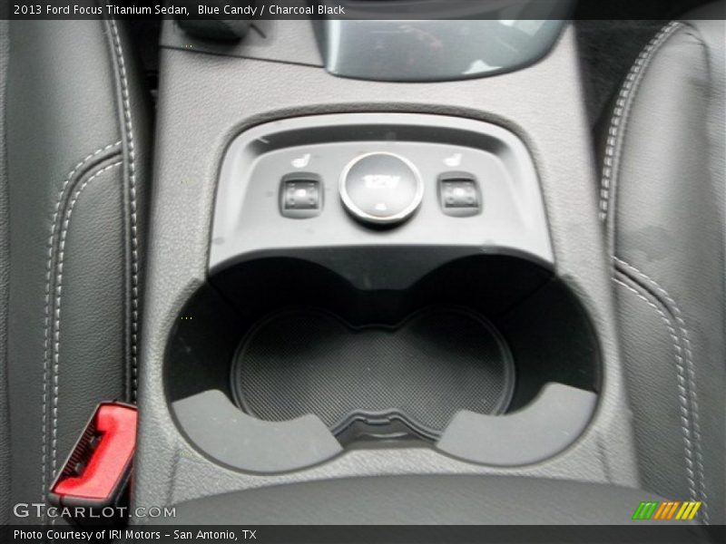 Blue Candy / Charcoal Black 2013 Ford Focus Titanium Sedan