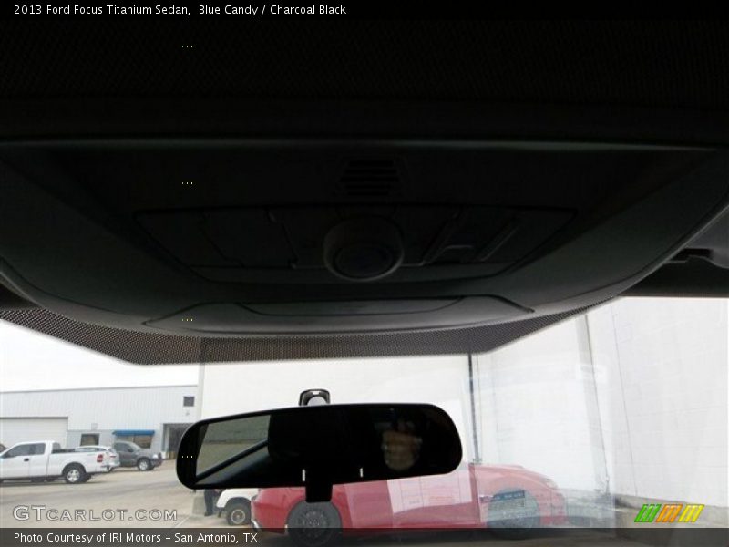 Blue Candy / Charcoal Black 2013 Ford Focus Titanium Sedan