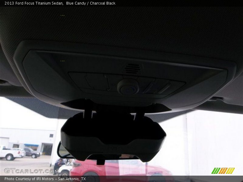 Blue Candy / Charcoal Black 2013 Ford Focus Titanium Sedan