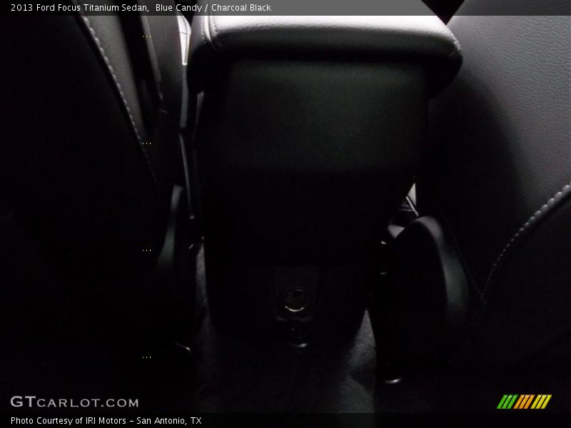 Blue Candy / Charcoal Black 2013 Ford Focus Titanium Sedan