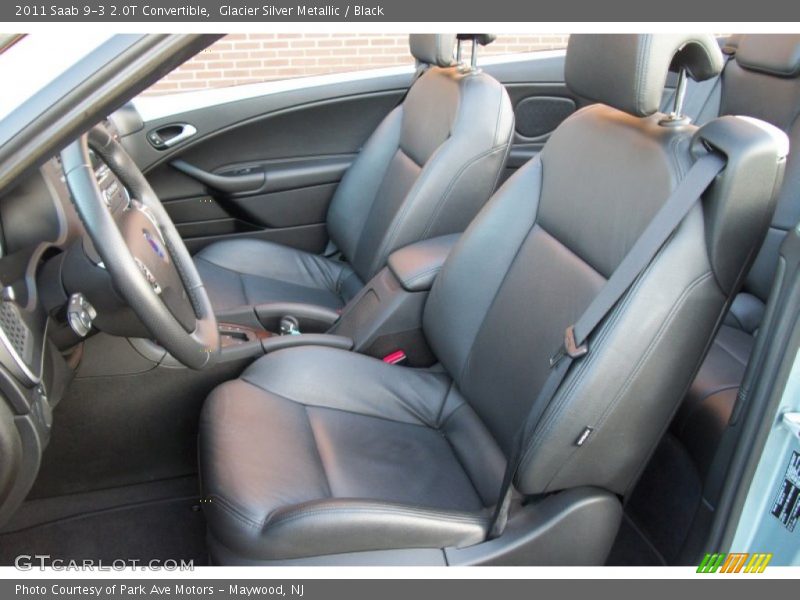 Front Seat of 2011 9-3 2.0T Convertible