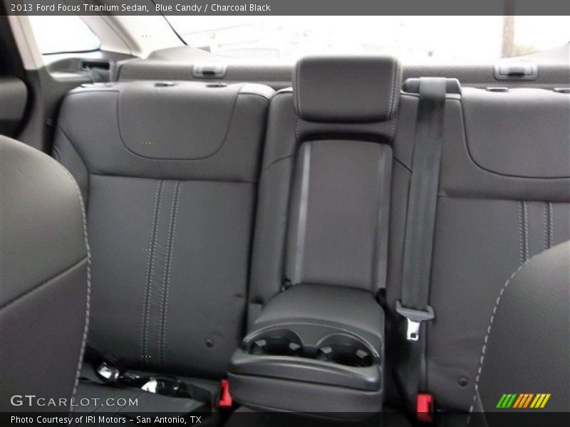 Blue Candy / Charcoal Black 2013 Ford Focus Titanium Sedan
