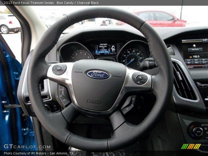  2013 Focus Titanium Sedan Steering Wheel