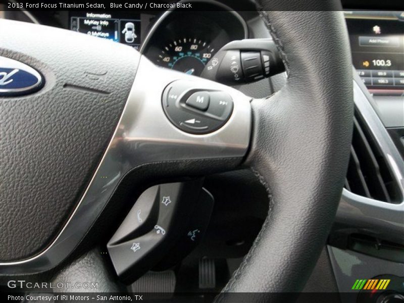 Controls of 2013 Focus Titanium Sedan