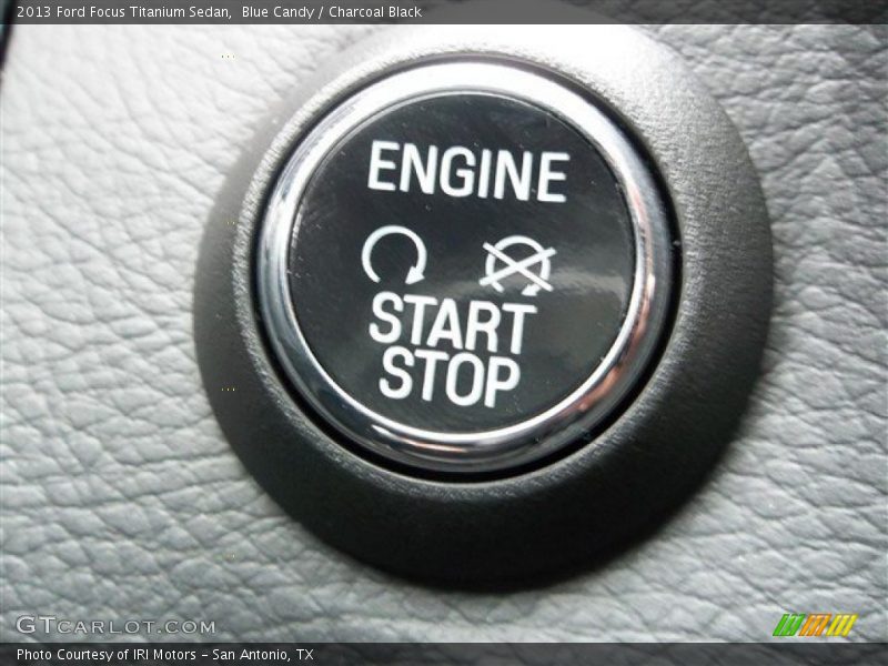 Blue Candy / Charcoal Black 2013 Ford Focus Titanium Sedan