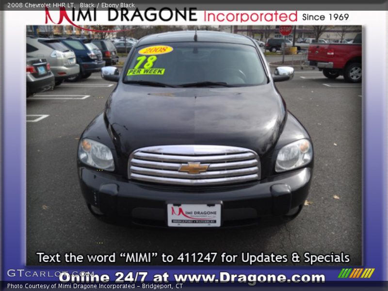 Black / Ebony Black 2008 Chevrolet HHR LT