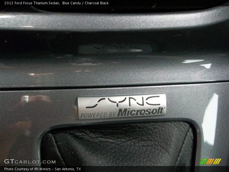 Blue Candy / Charcoal Black 2013 Ford Focus Titanium Sedan