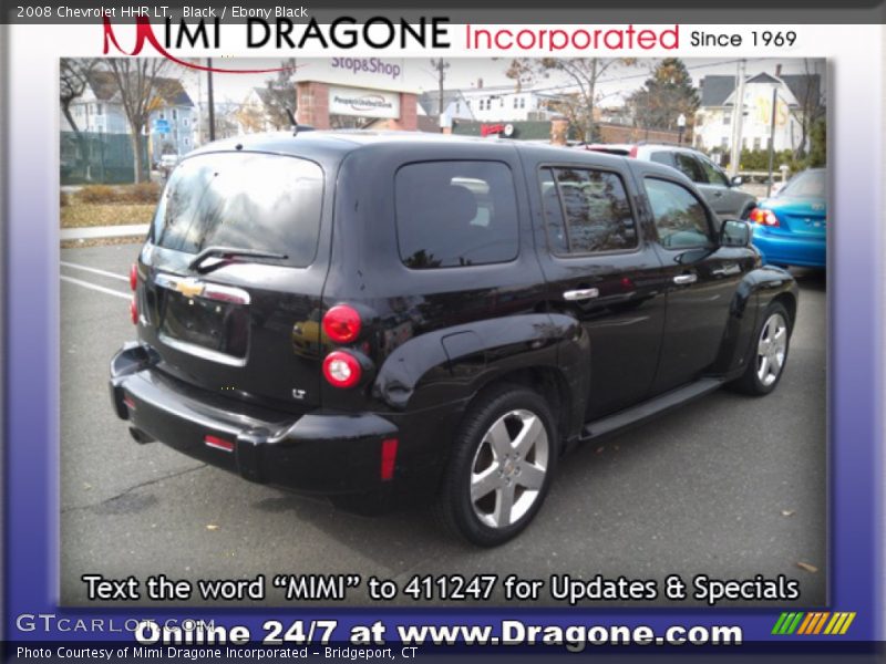 Black / Ebony Black 2008 Chevrolet HHR LT