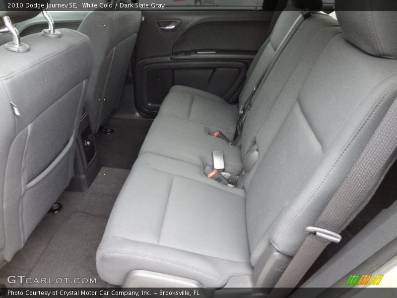 White Gold / Dark Slate Gray 2010 Dodge Journey SE