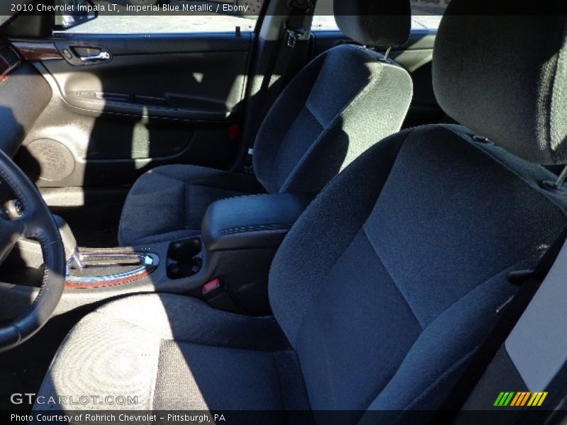 Imperial Blue Metallic / Ebony 2010 Chevrolet Impala LT
