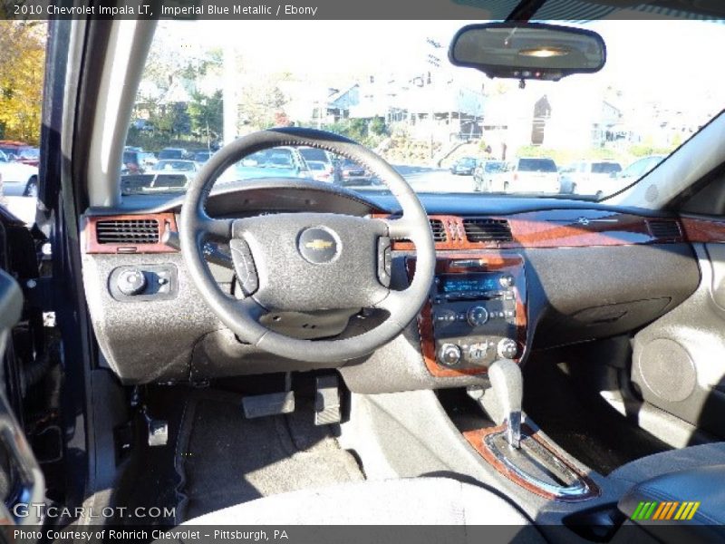 Imperial Blue Metallic / Ebony 2010 Chevrolet Impala LT