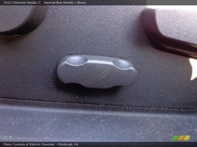 Imperial Blue Metallic / Ebony 2010 Chevrolet Impala LT
