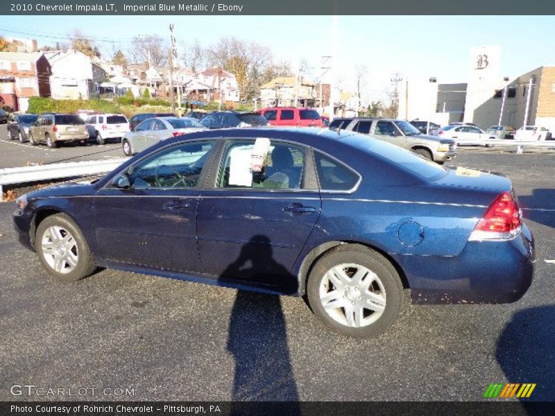 Imperial Blue Metallic / Ebony 2010 Chevrolet Impala LT