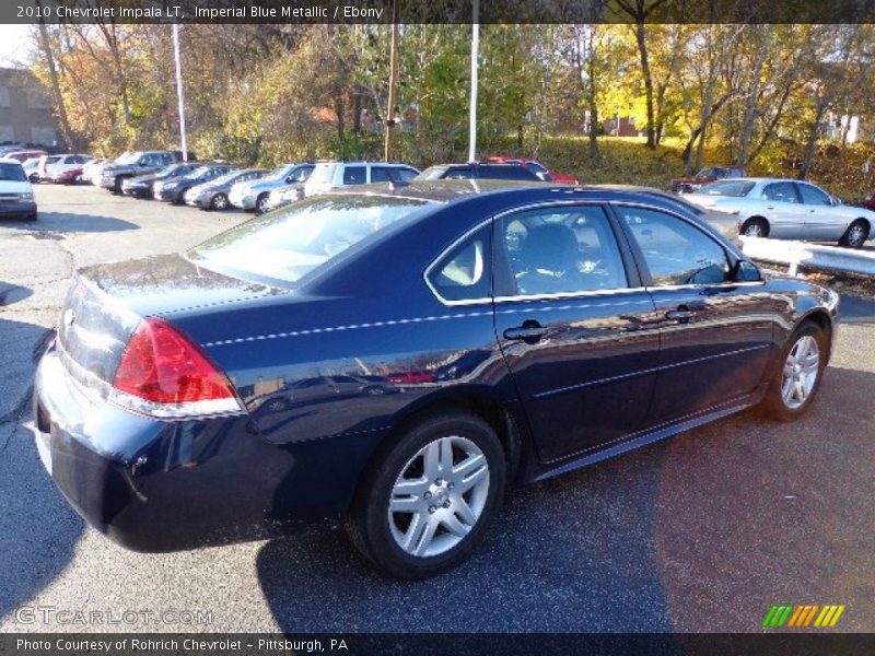Imperial Blue Metallic / Ebony 2010 Chevrolet Impala LT