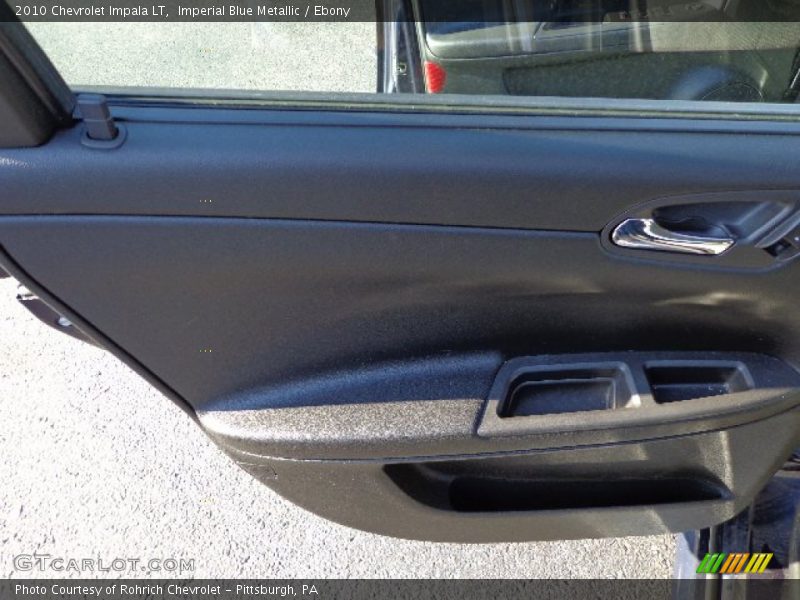 Imperial Blue Metallic / Ebony 2010 Chevrolet Impala LT