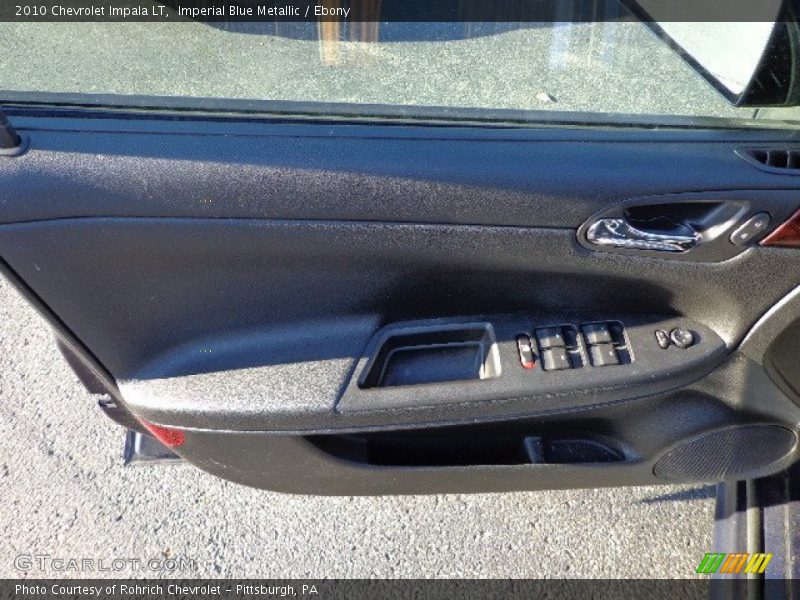 Imperial Blue Metallic / Ebony 2010 Chevrolet Impala LT