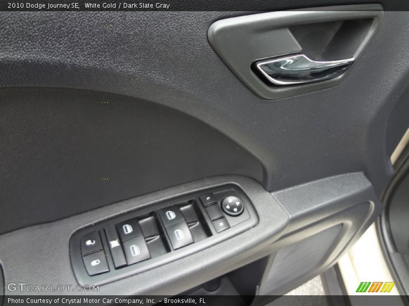 White Gold / Dark Slate Gray 2010 Dodge Journey SE