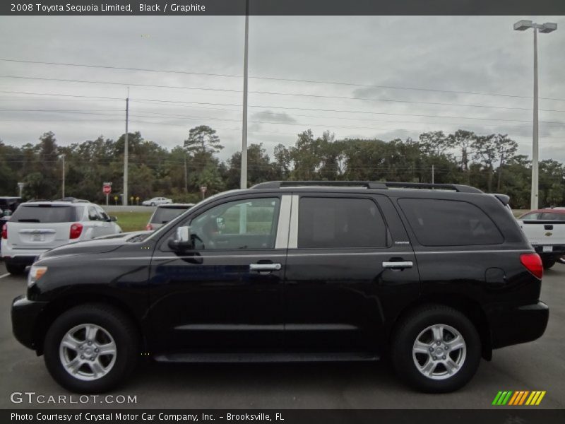 Black / Graphite 2008 Toyota Sequoia Limited