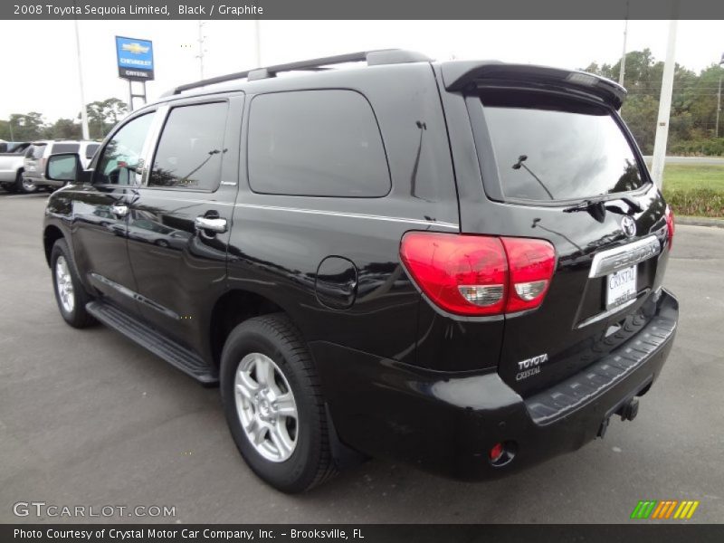 Black / Graphite 2008 Toyota Sequoia Limited
