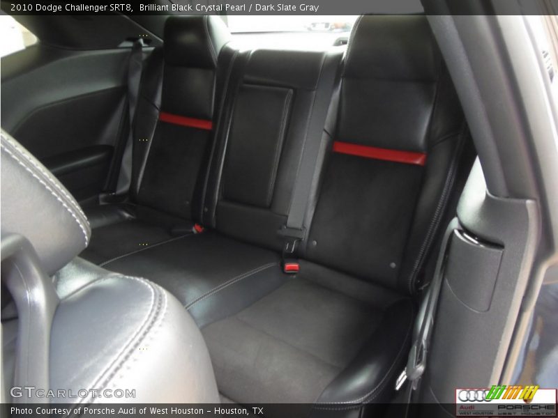 Brilliant Black Crystal Pearl / Dark Slate Gray 2010 Dodge Challenger SRT8