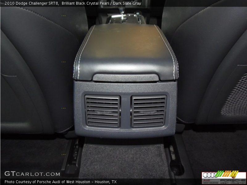 Brilliant Black Crystal Pearl / Dark Slate Gray 2010 Dodge Challenger SRT8