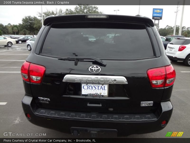 Black / Graphite 2008 Toyota Sequoia Limited