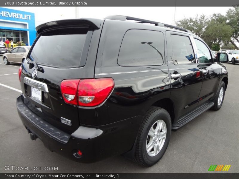 Black / Graphite 2008 Toyota Sequoia Limited