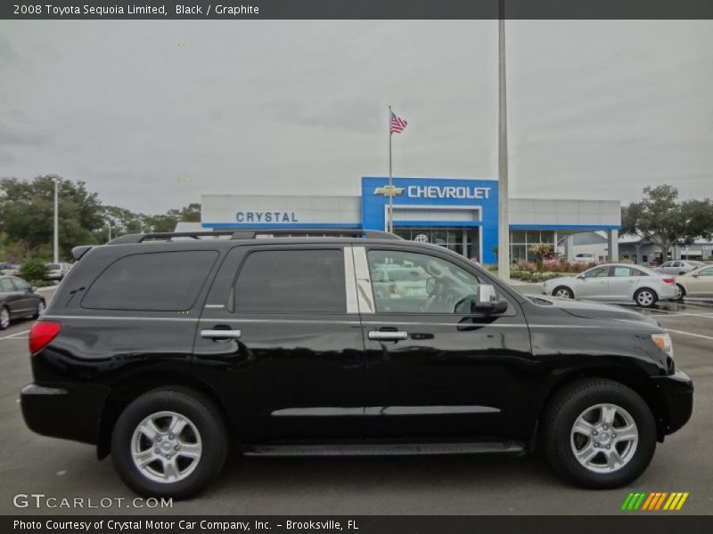 Black / Graphite 2008 Toyota Sequoia Limited