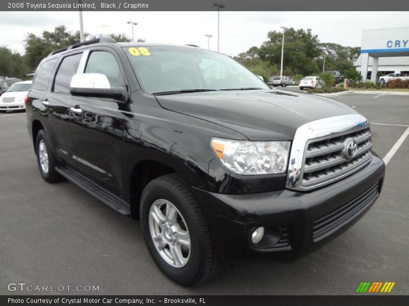 Black / Graphite 2008 Toyota Sequoia Limited