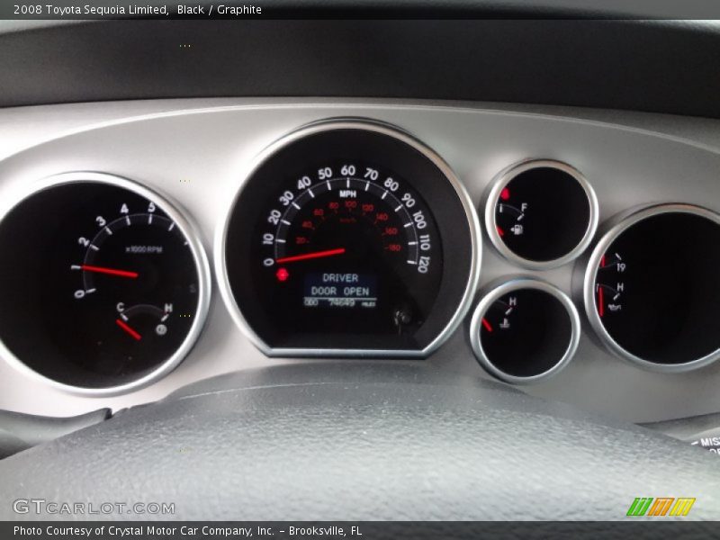 Black / Graphite 2008 Toyota Sequoia Limited