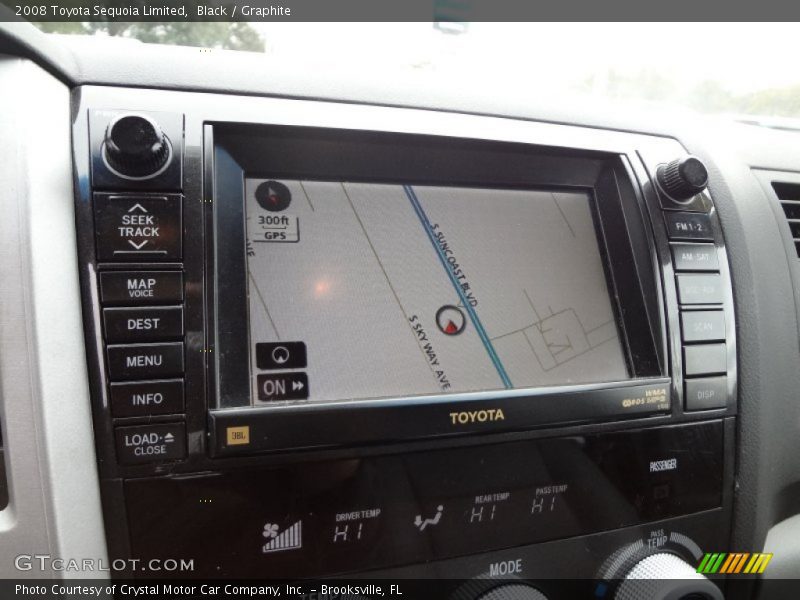 Black / Graphite 2008 Toyota Sequoia Limited
