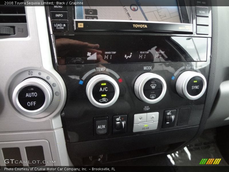 Black / Graphite 2008 Toyota Sequoia Limited