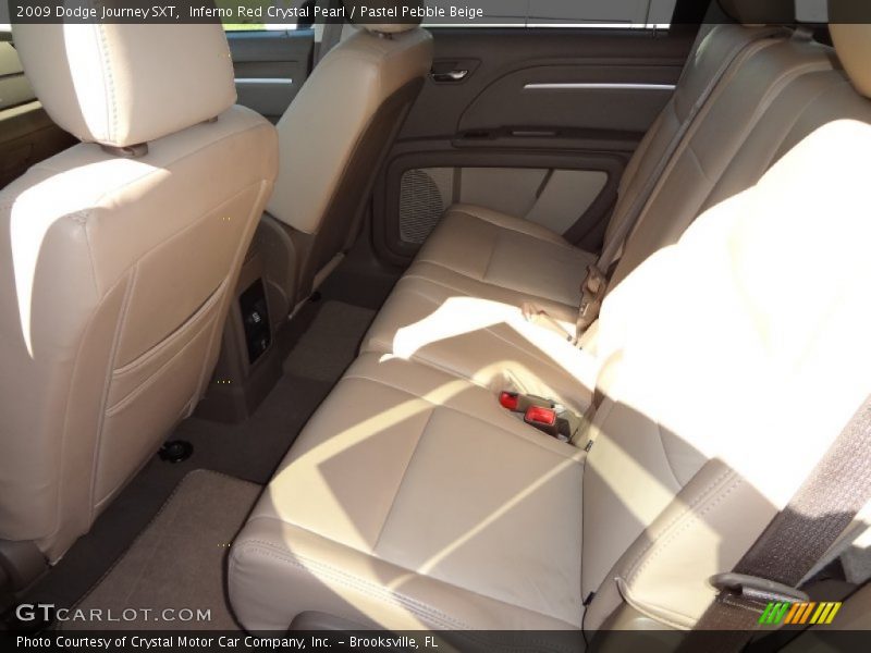 Inferno Red Crystal Pearl / Pastel Pebble Beige 2009 Dodge Journey SXT