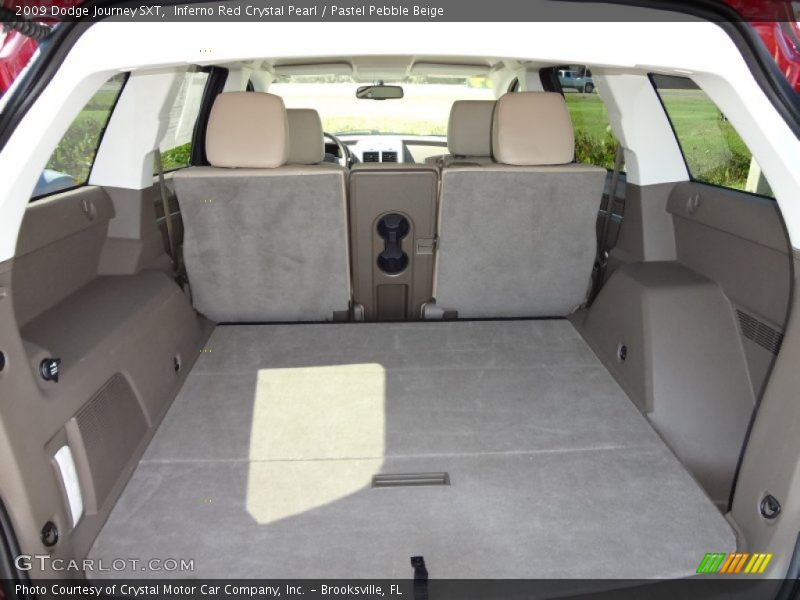 Inferno Red Crystal Pearl / Pastel Pebble Beige 2009 Dodge Journey SXT
