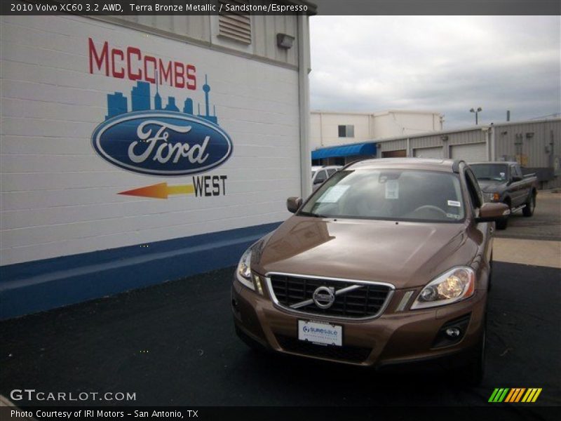 Terra Bronze Metallic / Sandstone/Espresso 2010 Volvo XC60 3.2 AWD