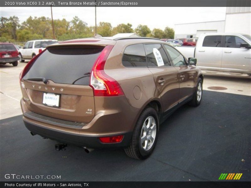 Terra Bronze Metallic / Sandstone/Espresso 2010 Volvo XC60 3.2 AWD