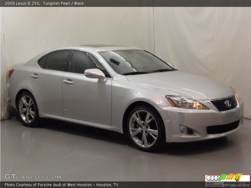 Tungsten Pearl / Black 2009 Lexus IS 250