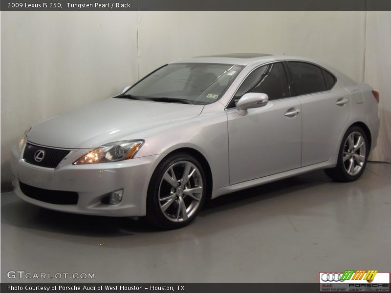 Tungsten Pearl / Black 2009 Lexus IS 250