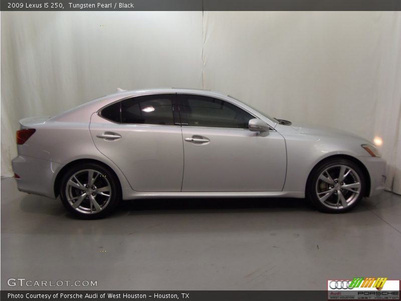 Tungsten Pearl / Black 2009 Lexus IS 250