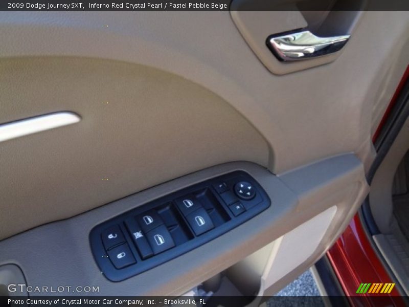 Inferno Red Crystal Pearl / Pastel Pebble Beige 2009 Dodge Journey SXT