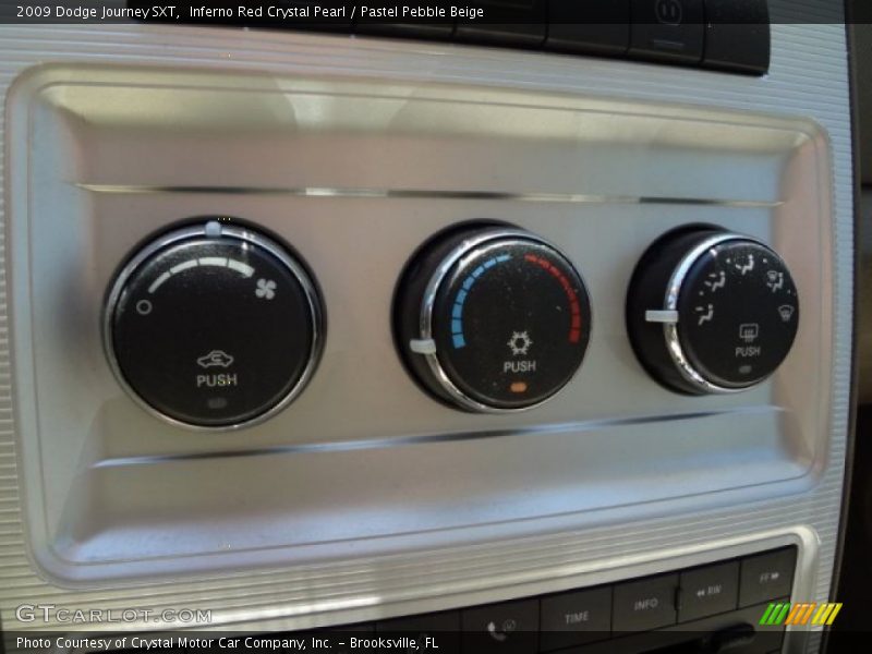 Inferno Red Crystal Pearl / Pastel Pebble Beige 2009 Dodge Journey SXT